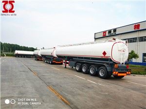 4 Axles Fuel Tanker Trailer