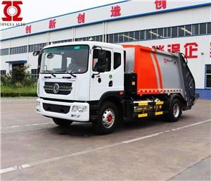 Garbage Compactor Truck