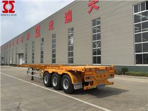 Skeletal Semi Trailer