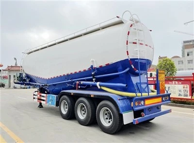 45T Bulk Cement Trailer Factory Prices Bulk Cement Tank Semi Trailer For Sale