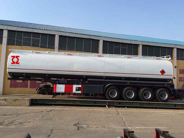 Oil Tanker Truck Trailer